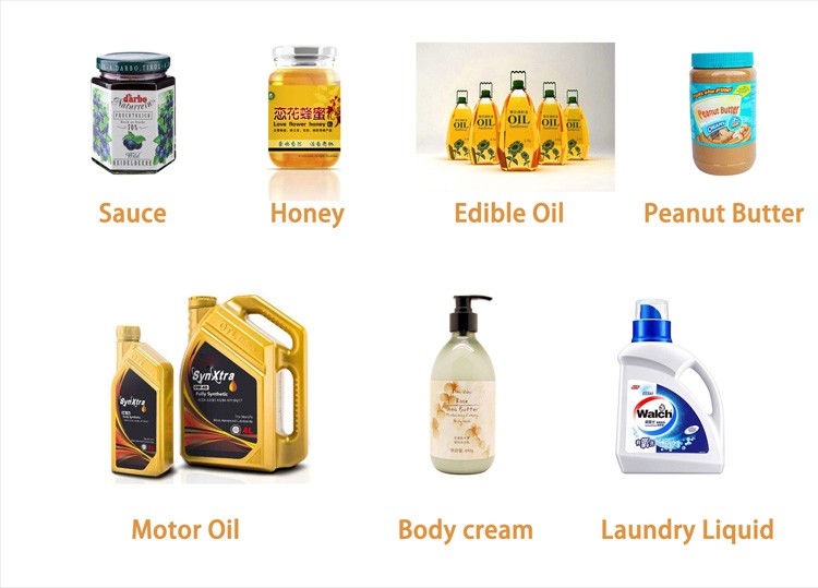 Užbaigtas automatinis šampūnų išpilstymo į butelius aparatas