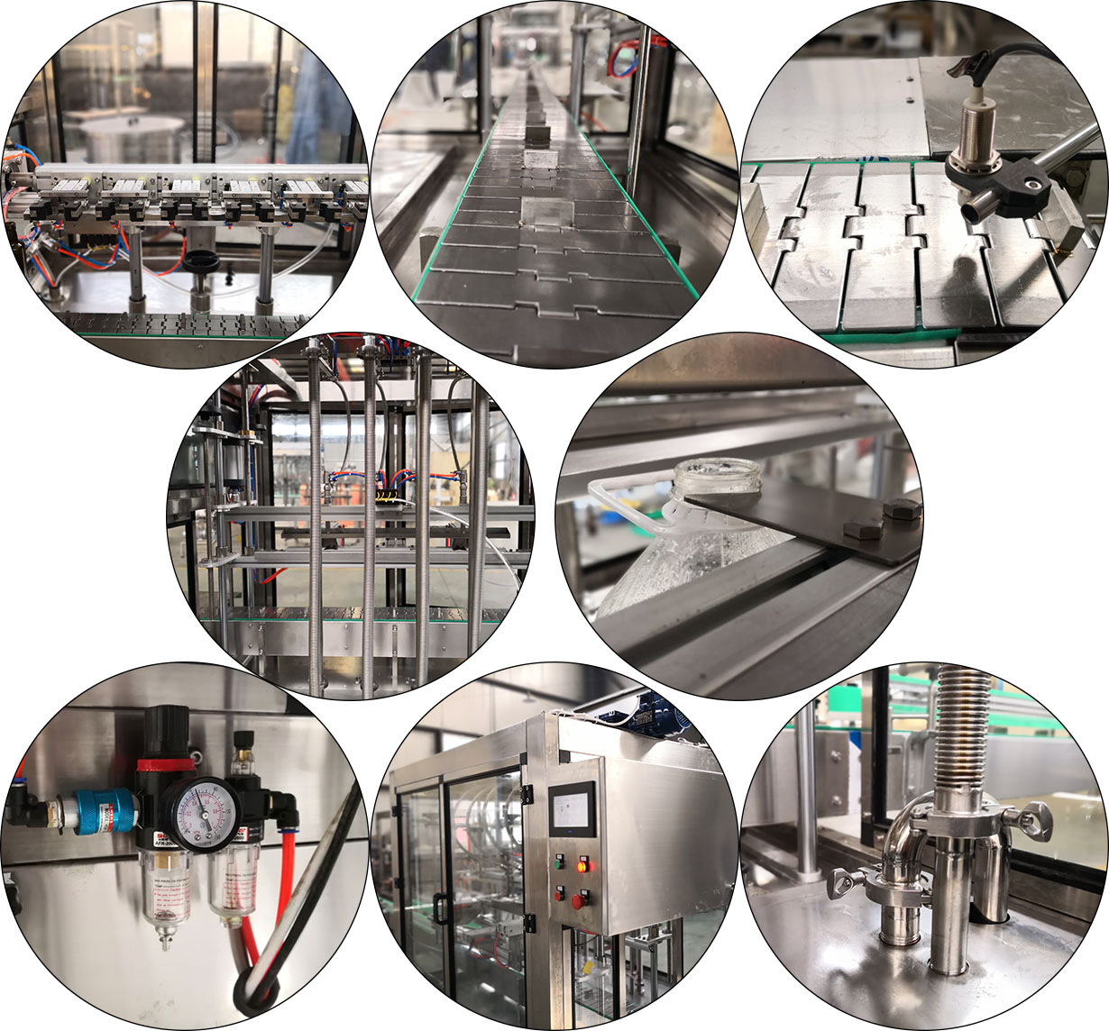 Geriausia kaina 5-100ml pneumatinės variklinės alyvos pildymo mašinos