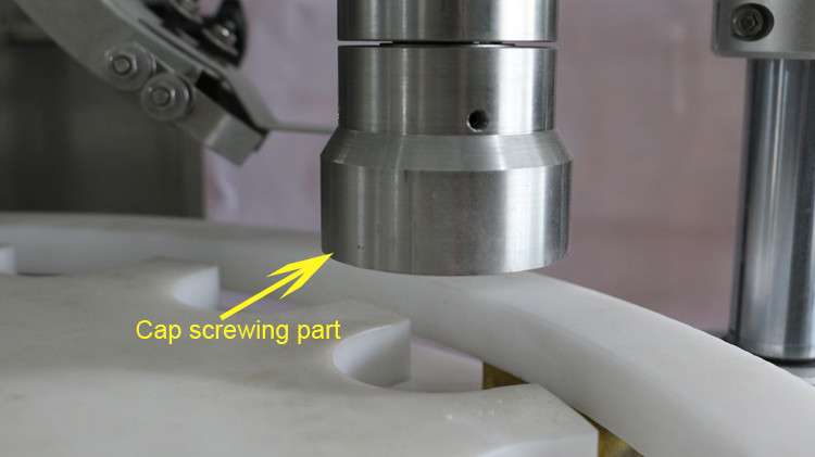 500 ml apvalus butelių pildymo aparatas su dangteliu ir uždaromas žvaigždinis ratas