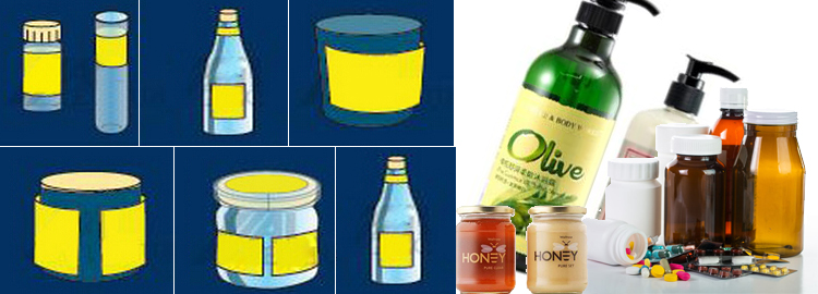 T vertikalaus tipo automatinė apvalių konteinerių ženklinimo mašina