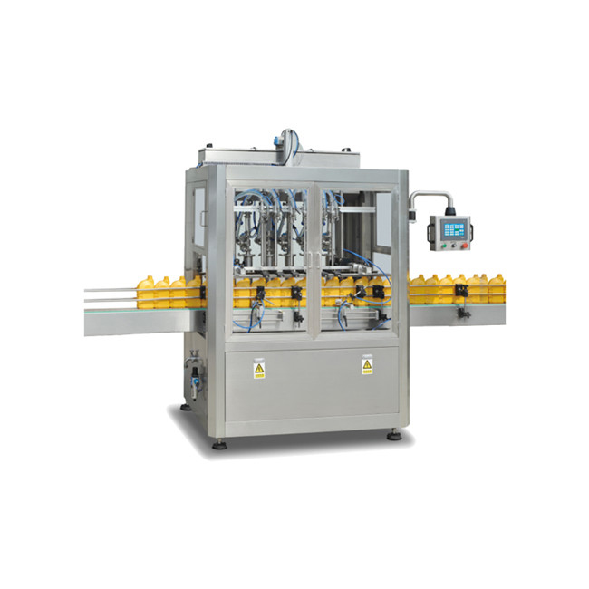 Automatinė stiklainių pildymo pakavimo mašina / 5 galonų plovimo dangtelių užpildymo mašina